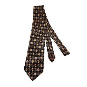 #6801 Perry Ellis Blue Silk Vintage Necktie